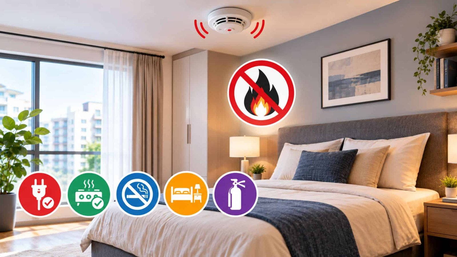 Read more about the article How To Prevent Fire In Bedroom In Apartment?